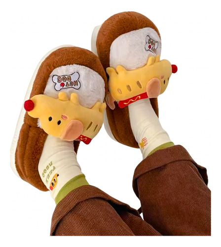 Pantuflas Kawaii De Perro Salchicha (34/35)