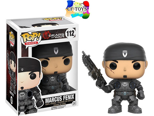 Marcus Fenix Funko Pop Videojuego Gears Of Wars 4 Xbox Cf