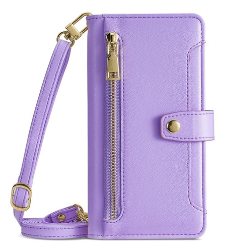 Funda De Moda Con Correa Larga Para Samsung