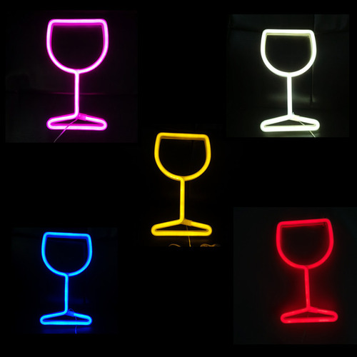Moon (battery + Usb Dual Use) - Pink - Led Banana Note Neon