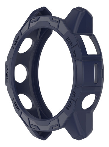 Funda De Reloj De Tpu Azul For Garmin Epix Pro/epix Pro Gen