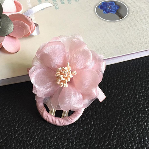 2 X 50pcs 5 Colors Decorative Chiffon Flowers Petals For