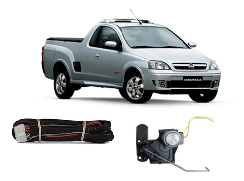 Imagem 1 de 4 de Kit Trava Caçamba Tragial Gmcm Gm Chevrolet Montana (todas)