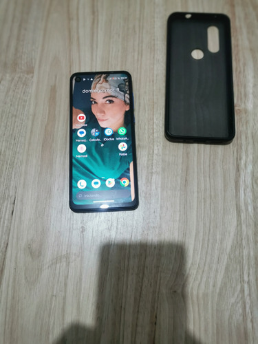 Motorola One Vision Dual Sim 128 Gb Azul Zafiro 4 Gb Ram En Perfectas Condiciones Envío A Toda La República (Usado)