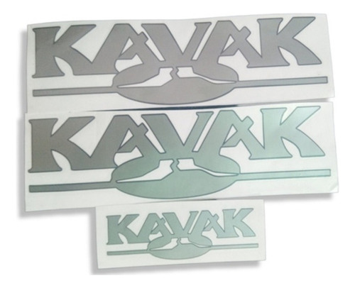 Emblema Kavak Hilux Calcomanía Kit 3 