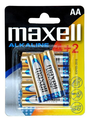 Baterias Maxell Aa