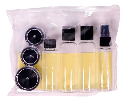 Kit X 7 De Botellas De Viaje Shampoo Aco - G A $558