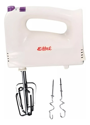 Batidora De Mano Eiffel 300wts 7v Blanca E-260