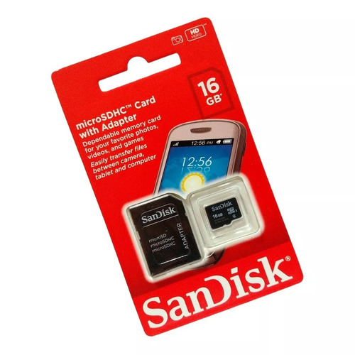 Cartao 16gb Sandisk Original Lacrado Pronta Entrega