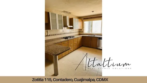 Casa En Venta Zotitla 115, Contadero, Cuajimalpa, Cdmx. Vg5-di