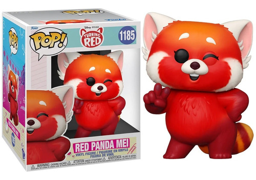 Funko Pop 1185 Red Panda Mei Turning Red