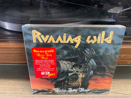 Running Wild - Under Jolly Roger 2 Cds Deluxe Ed. Importado