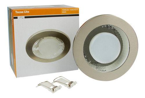 Lámpara De Techo Led Acento Nadi 9w Satin 6500k Tecnolite