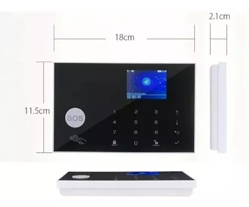 Kit Alarma Para Casa Inalambrica Gsm Y Wifi (recomendada)