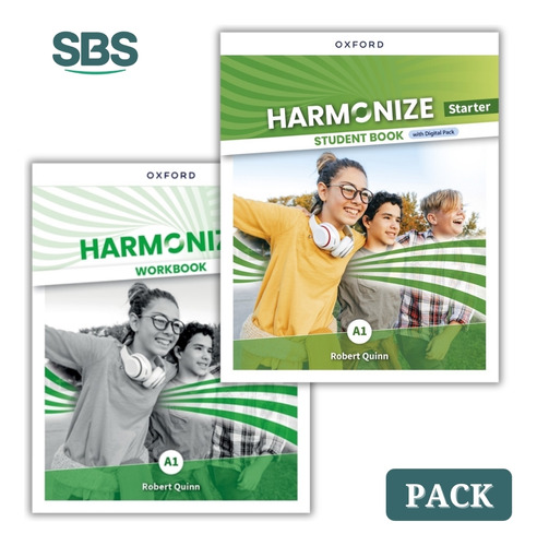 Harmonize Starter - Sb With Digital Pack + Wb - 2 Libros