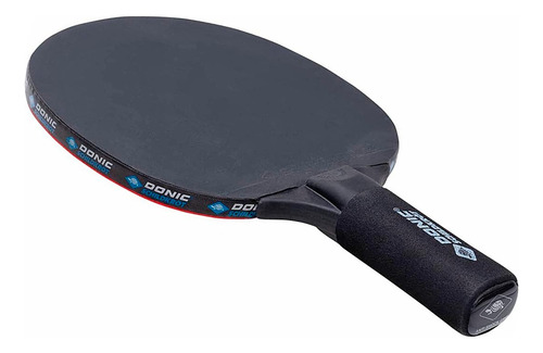 Paleta Ping Pong Donic Sensation Line 500 Negro Fl (cóncavo)