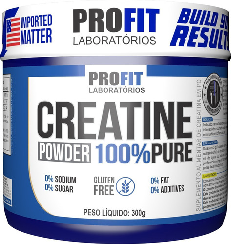 Creatina Mono-hidratada Pura 300g - Profit Labs