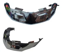 Comprar Aerofólio Spoiler Capacete Kyt Quit Tt Course Prata Prateado