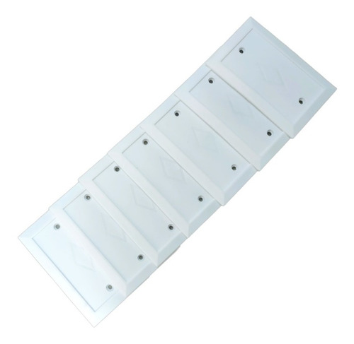 10 Tapa Ciega Rectangular Protector Interruptor Electrico