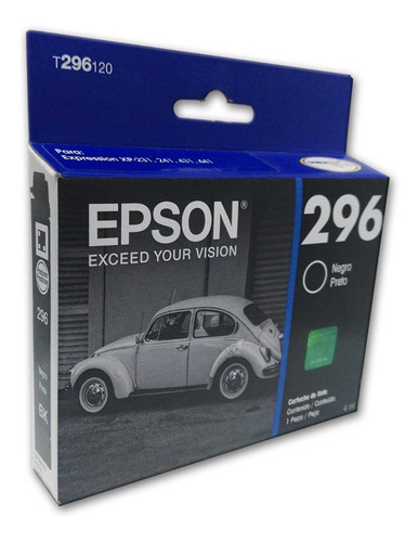 Cartucho Tinta Epson T296 Negro 296 T296120 C13t30812a Origi