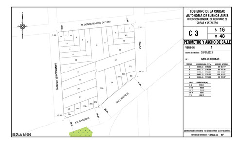 Terreno Doble Frente En Venta En Barracas - 3.980 M² Construibles