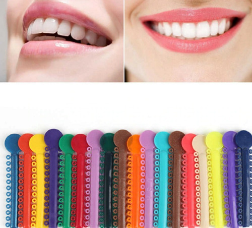 Ligaduras Ortodoncia Elásticos Multicolores Las Más Lindas