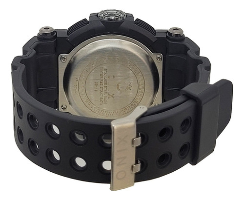 Relógio Masculino Onix Digital Ox110 Preto Preto Preto Preto