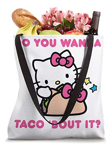 Bolsa De Tela Hello Kitty Taco Bout It