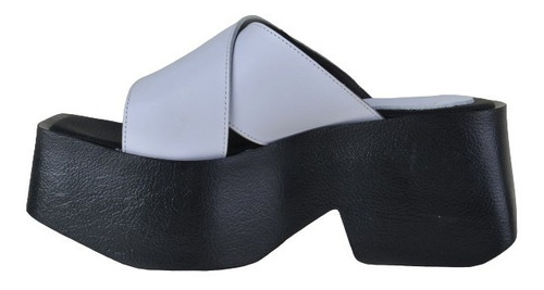Imagen 7 de 9 de Zuecos Sandalias Urbanas De Mujer De Cuero Mindy - Ferraro