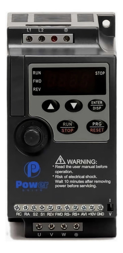 Variador De Frecuencia 1hp/220v Bifasico Marca Power Drive