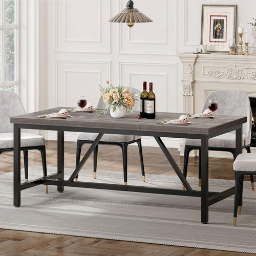 Yitahome Mesa Grande De Comedor De Cocina De 70.8 Pulgadas P