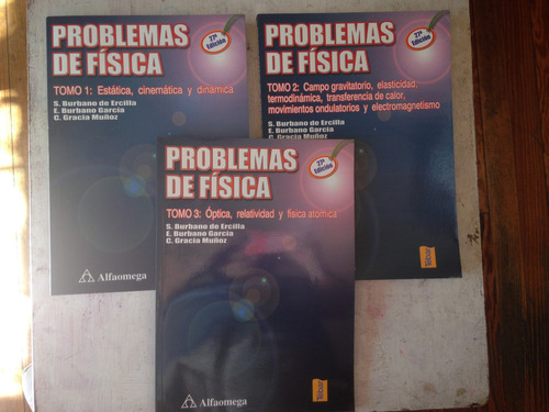 Problemas De Fisica (3 Tomos): Ercilla - Gracia Muñoz