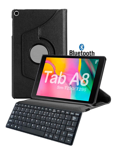 Capa Case Tablet Para Samsung Tab A8 T290 Teclado Menor Pre