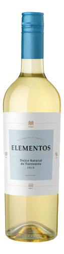 Botella De Vino Blanco Elementos Dulce Natural Torrontés