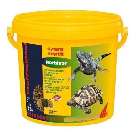 Reptil Herbivor 1 Kg - 3,8l Alimento Para Reptiles Sera