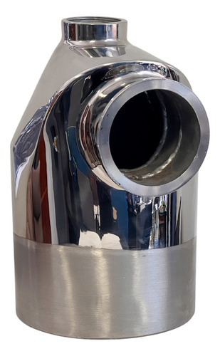 Escapamento Curva Inox Náutico Motor Volvo Penta D12