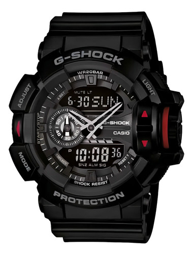 Relógio Masculino Casio G-shock Ga-400-1bdr - Preto