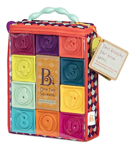 B. Toys By Battat Baby Blocks - Juguetes Apilables Y De Cons