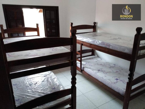 Casa Com 3 Dormitórios À Venda Por R$ 200.000,00 - Cibratel Ii - Itanhaém/sp - Ca1199