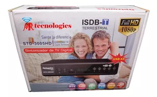 Sintonizador Decodificador Tv Digital Fullhd 1080p Tdt Isdbt