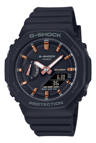 Reloj Casio G-shock Gma-s2100-1a Color Matte Circuit