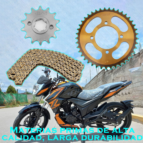 Kit Arrastre Sprock P/ Italika 200z/150z Rc 150/200 Sptfire
