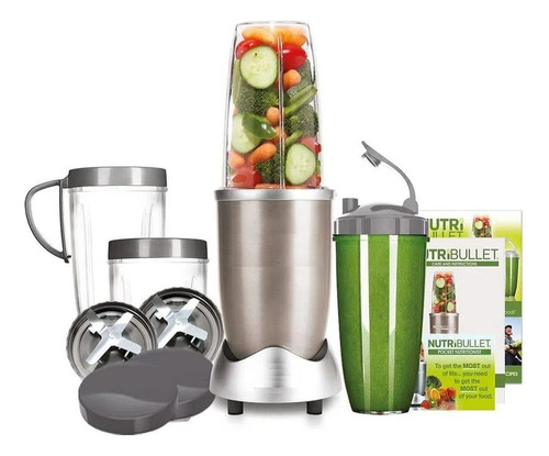 Nutribullet Pro 900 De 15 Piezas Con Recetario