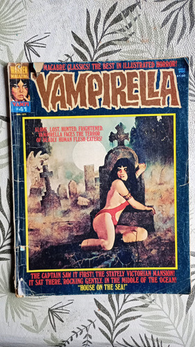 Cómic Vampirella N°41 Warren Publishing (Usado)