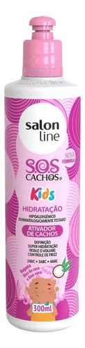 Ativador De Cachos S.o.s Kids Infantil Salon Line 300ml