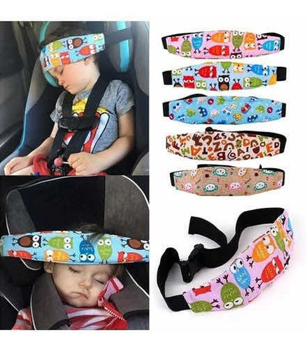 Sujetador Cintillo Cabeza Bebe Niño Silla Auto