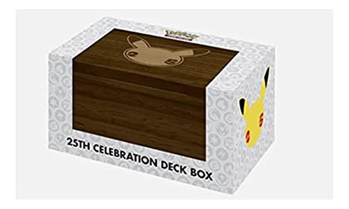 Caja De Mazo De Celebración Del Número 25 De Pokémon