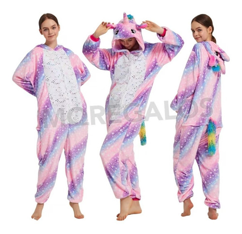 Pijama Disfraz Unicornio Kigurumi Plush Adultos