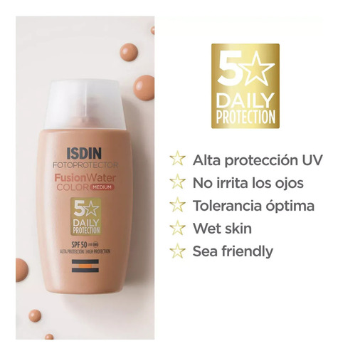Isdin Fotoprotector Fusion Water Magic Medium 50 Spf 50 Ml