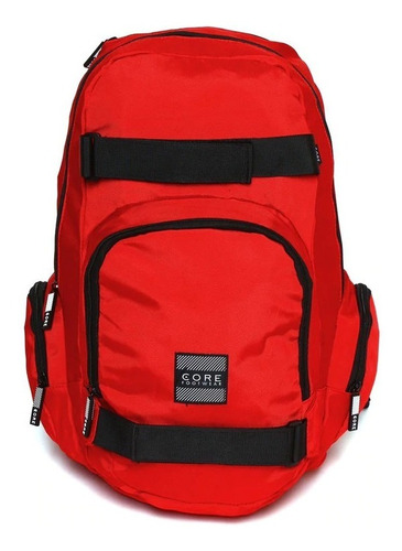 Mochila Skate Core Compartimiento Para Lap Top. Red 